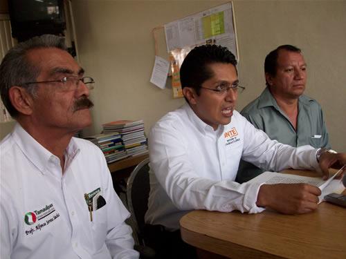 Se deslinda SNTE de manifestantes en la capital